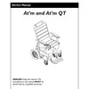 Thumbnail INVACARE At m and At m QT WHEELCHAIR SERVICE MANUAL